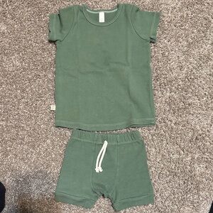 Childhoods Clothing Rib Knit Set - 18-24M - Worn Once